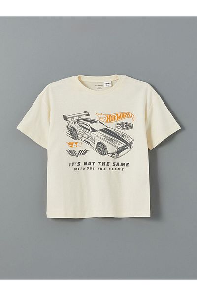 LC Waikiki Tricou pentru băiat cu imprimeu LCW Crew Neck