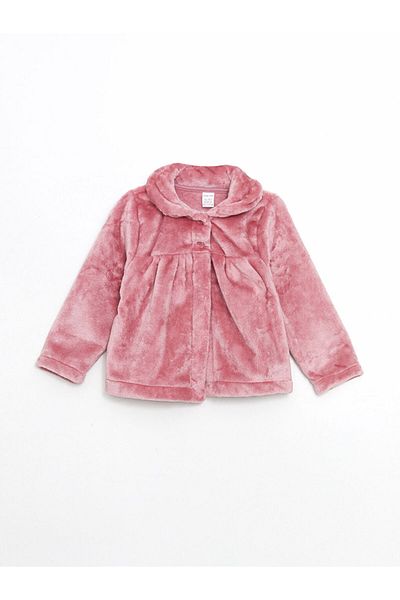 LC Waikiki Lcw Baby Plush Baby Girl Coat