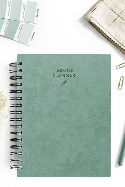 pcpapiruscraft A5 SPIRAL UNLIMITED PLANNER ΑΓΕΝΤΟ-12 ΜΗΝΩΝ-ΑΠΛΟ