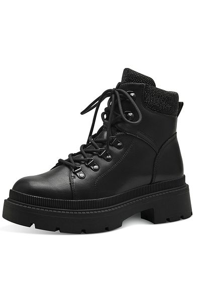 Tamaris Tamaris Black Booties Womens Shoes