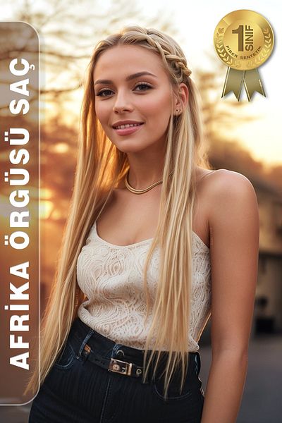 KONAK PERUK Αφρικανική πλεξούδα Rasta And Box Braid Fiber Synthetic Hair - Μους