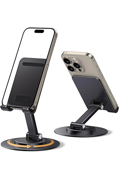 aheaks Metal Cep Telefonu Standı Çok Açı Ayarlanabilir Telefon Tutucu 360° Dö...