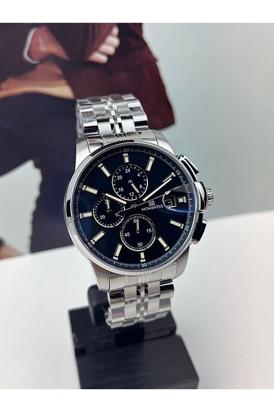Momentus Steel Men's Wristwatch Proof