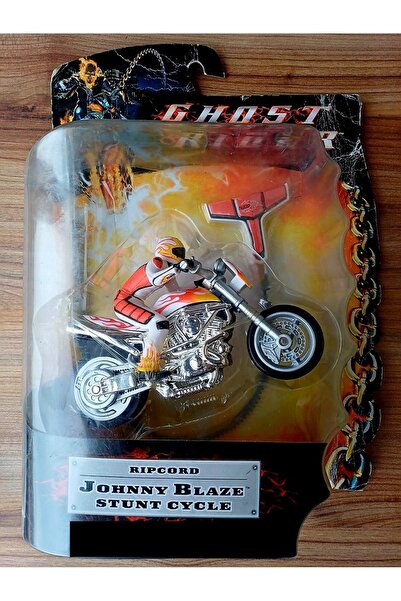 OYUNCAKSAHİLİ Johnny Hayalet Oyuncak Nostalji Sürücü Cycle Ghost Blaze Figür ...