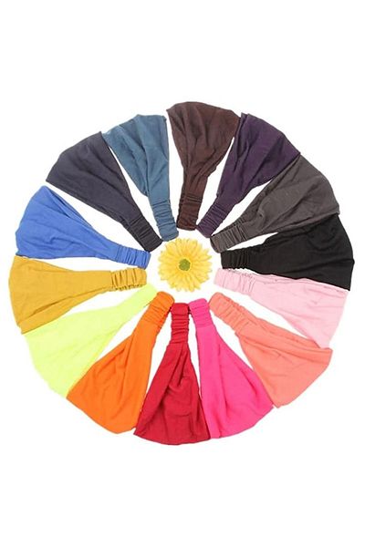 michaeller Cotton Parachute Bandana - Σετ 3 ελαστικών μπλε, πράσινου πεύκου και πορτοκαλί