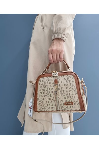 Just Polo Women's Adjustable Long Strap Hand and Shoulder Bag Tm1137