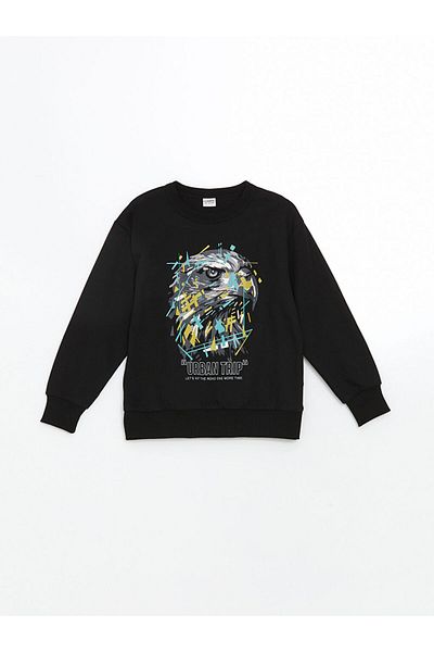 LC Waikiki Σετ ανδρικής φόρμας LCW Kids Crew Neck