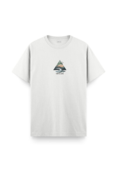 Orvia Life تي شيرت جبل عادي