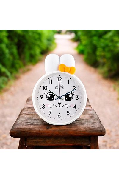Revello White Children's Wall Clock