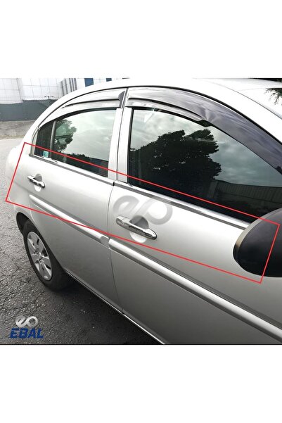 EBAL OTO AKSESUAR HYUNDAİ ACCENT ERA 3'LÜ KROM SET (Kapı kolu+Cam Çıtası+Bagaj Çıtası)2006 Ve Üzeri Paslanmaz Çelik