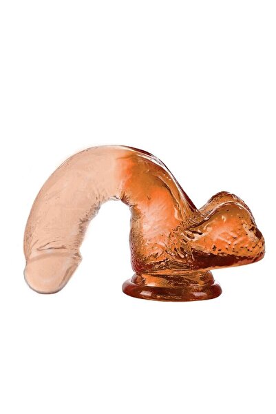 Vibratoy 19 cm Jel Dildo Özel Renk Takma Penis