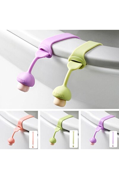 Genel Markalar 3 adet Pratik Mantar Tasarımlı Hijyenik Klozet Kaldırma Aparat...