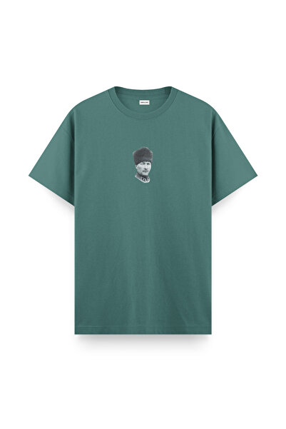 Orvia Life أتاتورك - تي شيرت عادي أخضر