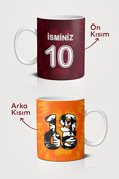 Gizeo Concept Sarı Kırmızı 1905 Tasarımlı Yeni Sezon Forma Tarafta Kişiye Öze...