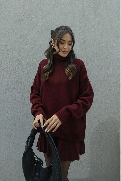 Get Crazy Knitwear 2-Piece Set - with Skirt