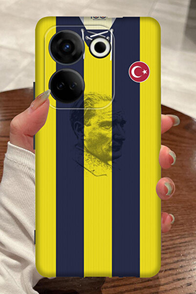 TECNO Camon 20 Pro Futbol Takımı Desenli Kamera Korumalı HD Baskılı Silikon Kılıf