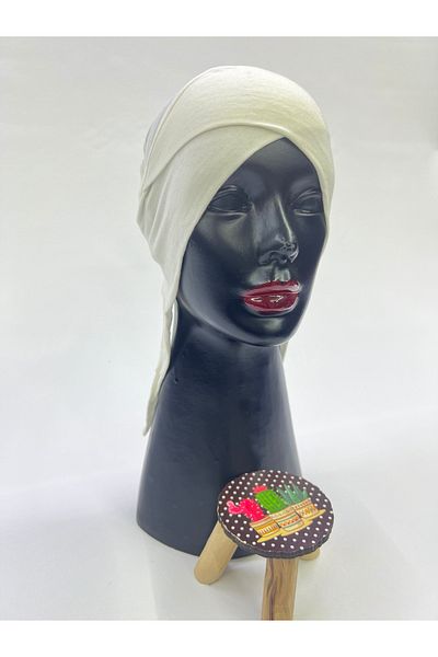 NURMAHREM XL Size Cross Combed Cotton Bonnet - Lycra and Good Quality