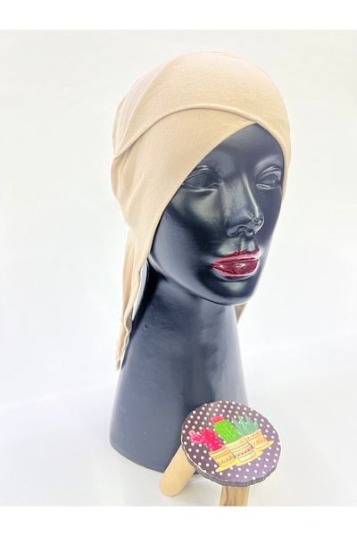 NURMAHREM XL Size Cross Combed Cotton Bonnet - Lycra and Good Quality