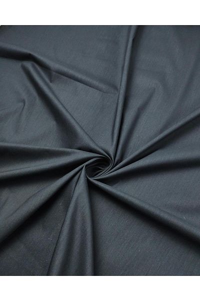 Kumaş Parça Βαμβακερό υφαντό σε μαύρο χρώμα (Πλάτος 140 cm x Μήκος 230 cm)