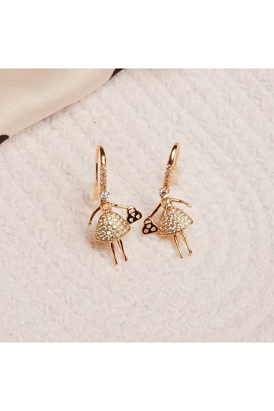 Lekka Design Women's Non-Tarnish Steel Jewelry Luxury Women's Earrings with Bag