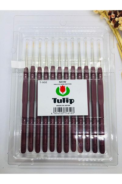 Tulip 12 Pcs Silicone Lace Crochet - Soft Handle Mesh (1.60mm) Wholesale