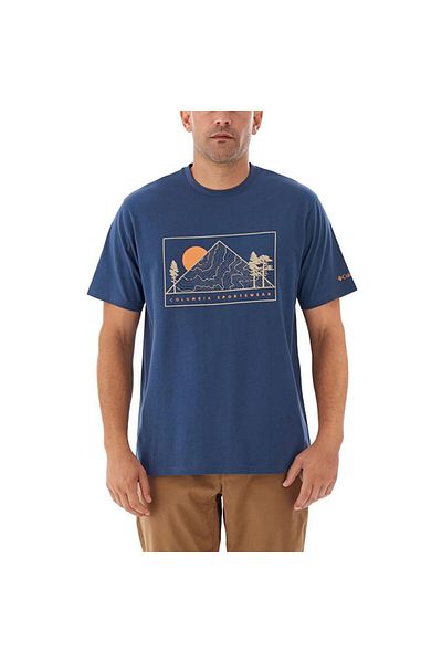 Columbia Ανδρικό κοντομάνικο μπλουζάκι Csc M Peaked Sunscape Ss Tee CS0398