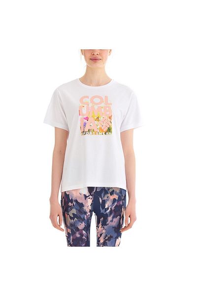 Columbia Tricou cu mânecă scurtă pentru femei Csc Floral Blur