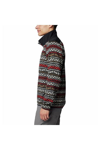 Columbia Sweater Weather Printed Half Zipper Ii Men's Fleece Top