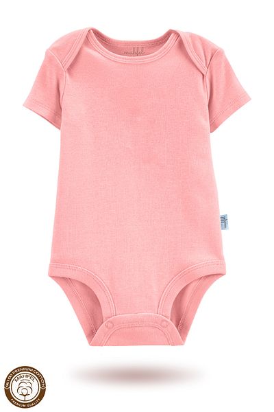 MAHFEL Organic Printed Long Sleeve Baby Bodysuit