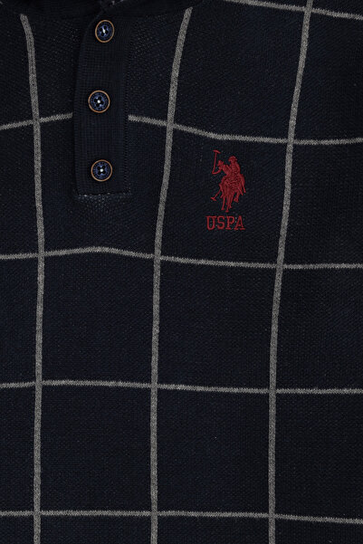 U.S. Polo Assn. Erkek Çocuk Bisiklet Yaka Triko Kazak