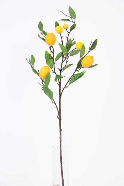 Yapay Çiçek Deposu Yapay Lüx Limon Dalı 90 Cm