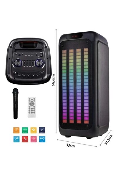 TG Taşınabilir Bluetooth Hoparlör Mikrofonlu Hoparlör Parti Toplanti Amfisi A...