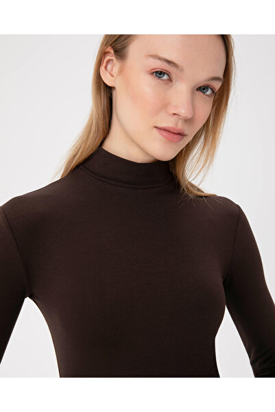 Ayma Active Brown Women's Long Sleeve Ecovero Viscous Fishing Underwear