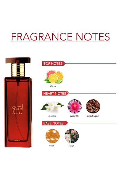 Ajmal Sacred Love For Women - Eau De Perfum50ml