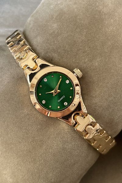 Leerybee Minimal Women's Wristwatch with Special Box, Zircon Stone and Metal Watchband, Stylish New Year's Birthday Gift