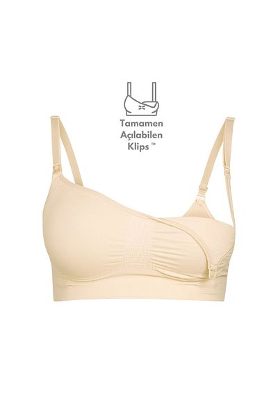 Lendora Sutien de maternitate pentru alăptare fără sudură (fără sudură).