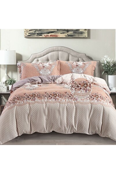 Donetella 3-Piece Printed King Size Duvet Set 240x260 cm Filler Not Included