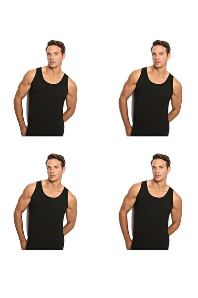 Muks Ανδρικό εσώρουχο MUK'S ΠΑΚΕΤΟ 4 ΤΕΜΑΧΙΩΝ 100% βαμβάκι Λευκό-Μαύρο-Γκρι