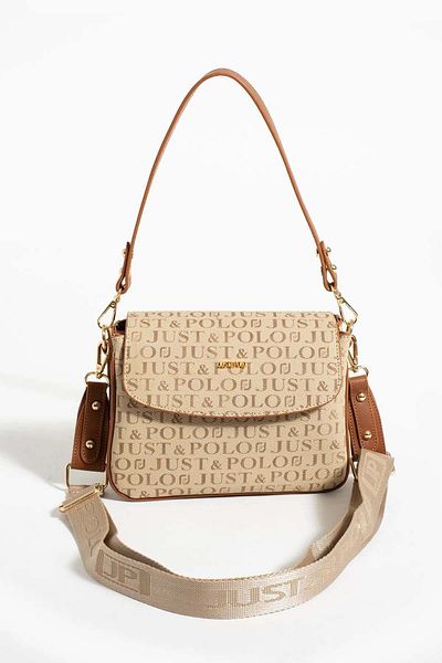 Just Polo Women's 2 Compartment Shoulder Bag