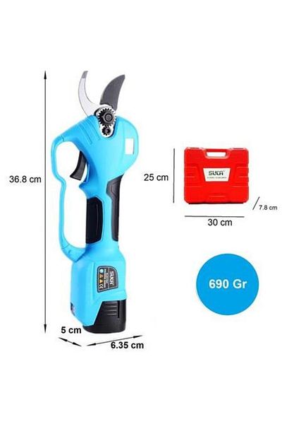 Suca Sc 8610A Led Screen 2.60 Mt Pruning Shears with Extension Apparatus 32 mm