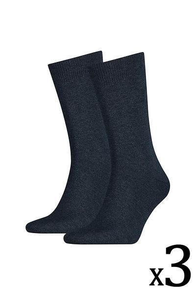 MEM SOCKS Чифт от 6 класически безшевни мъжки чорапи, размер 47-49