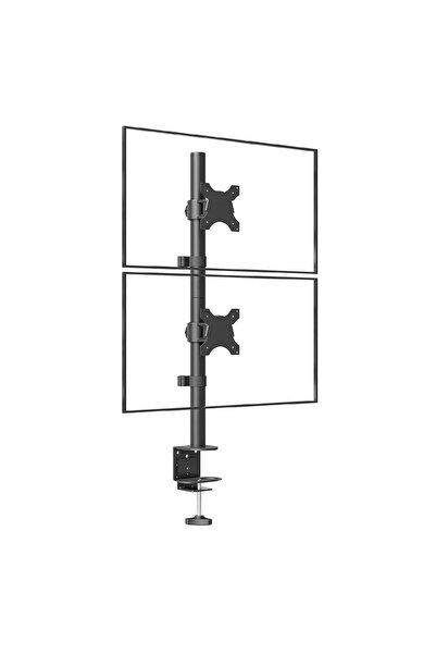 Ergoflex Ef63 Steel Design 2-8 kg Dual Display Lift 13"-32" Desktop Monitor S...
