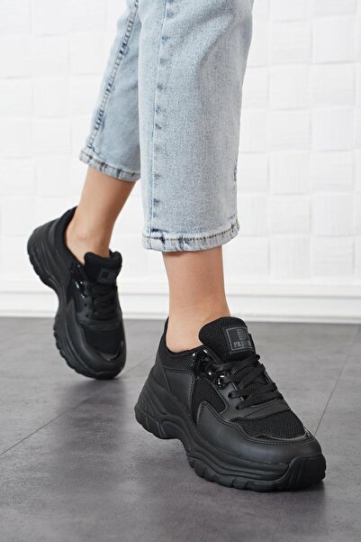 Zerenyus Γυναικεία αθλητικά παπούτσια DARK Χοντρή σόλα