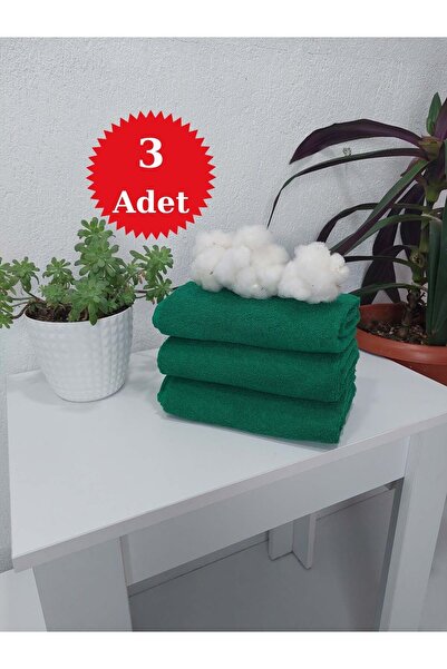 Mef Collection Set de 3 prosoape de coafura verde 50x90 cm |   Prosop de friz...
