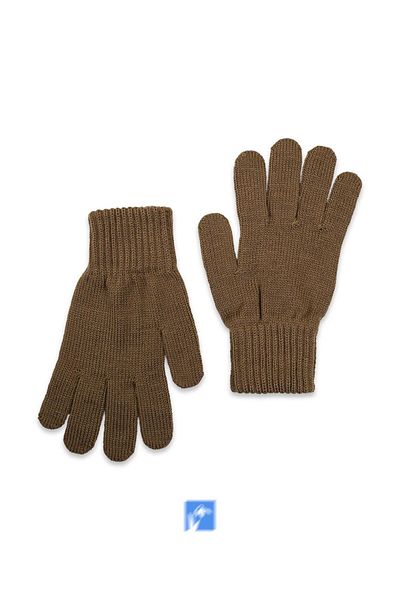 Kardelen Butik Denizli New Autumn and Winter, Solid Color Windproof Acrylic Gloves for Adult