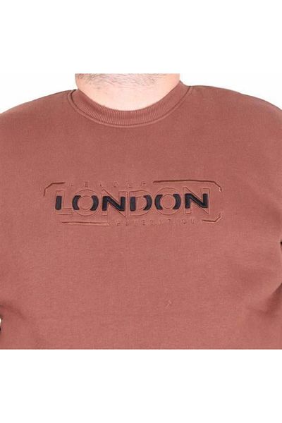 Starbattal Ανδρικό φούτερ μεγάλου μεγέθους - 3ip London 24208 TABA, μηδενικός λαιμός