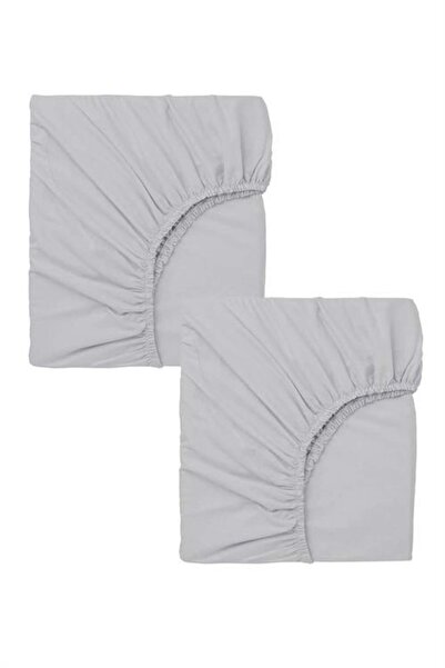 COTENCONCEPT 2 Adet 65 X 95 X 10 Cm Anne Yanı Lastikli Penye Kumaş Bebek Çarşafı