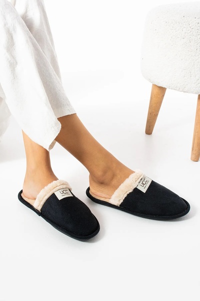 Mater Ayakkabı Unisex Μάλλινες Χειμερινές Παντόφλες