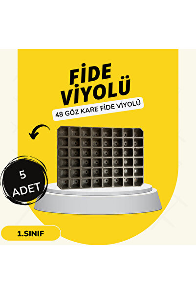 KARAOĞLU VAKUM AMBALAJ 48 Göz Kare Fidelik , Fide Viyolü , Fide Altlığı , Viy...