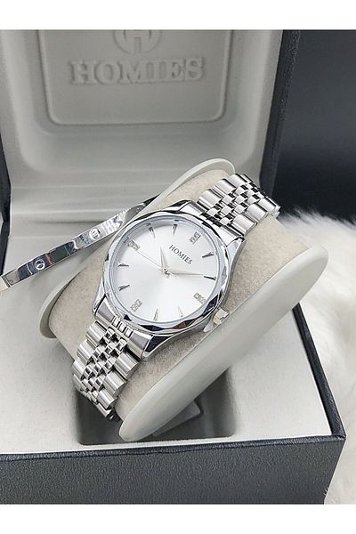 Homies New Season Steel Bracelet Wrist Watch with Gift - Hmsby- 2024121037